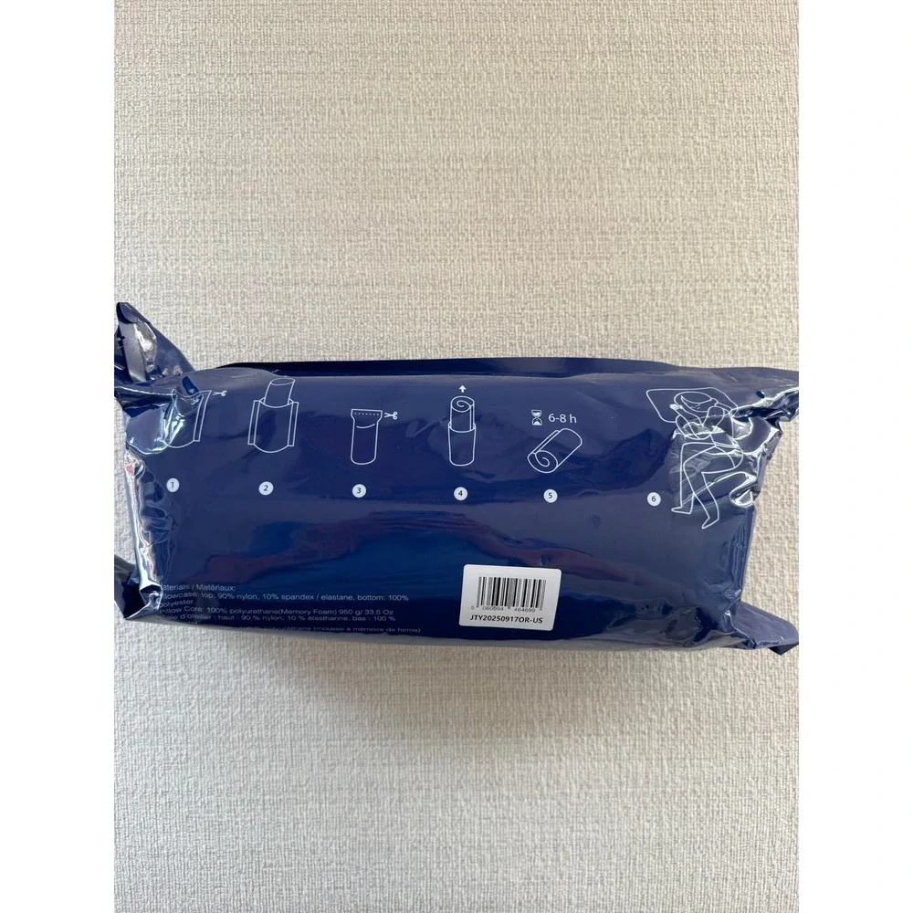Derila Ergo Neck Pillow Contour  Standard Size Memory Foam (54x36x12 CM) New